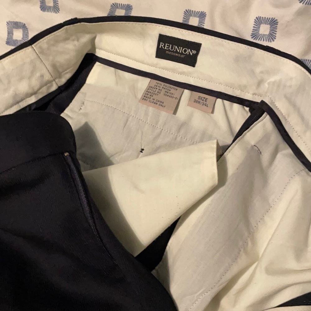 Reunion Black Pants (38 x 34)